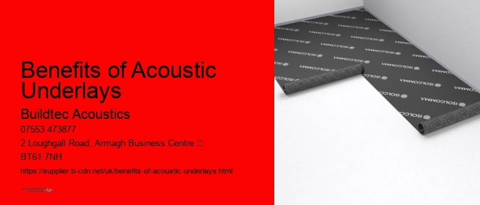 Benefits of Acoustic Underlays