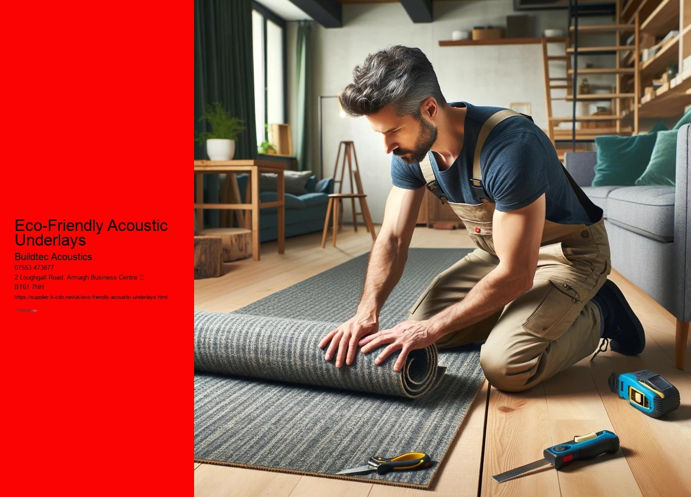 Eco-Friendly Acoustic Underlays